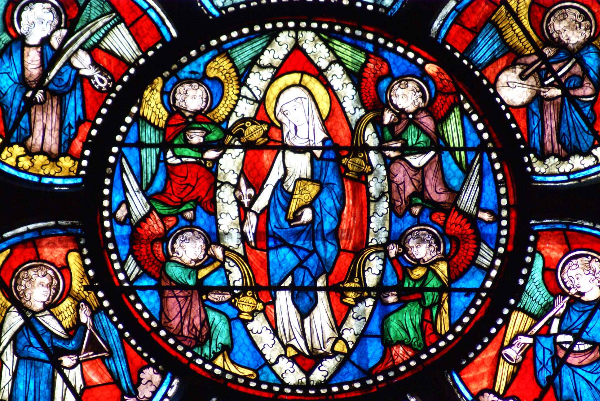 NotreDame stainedglass window 8